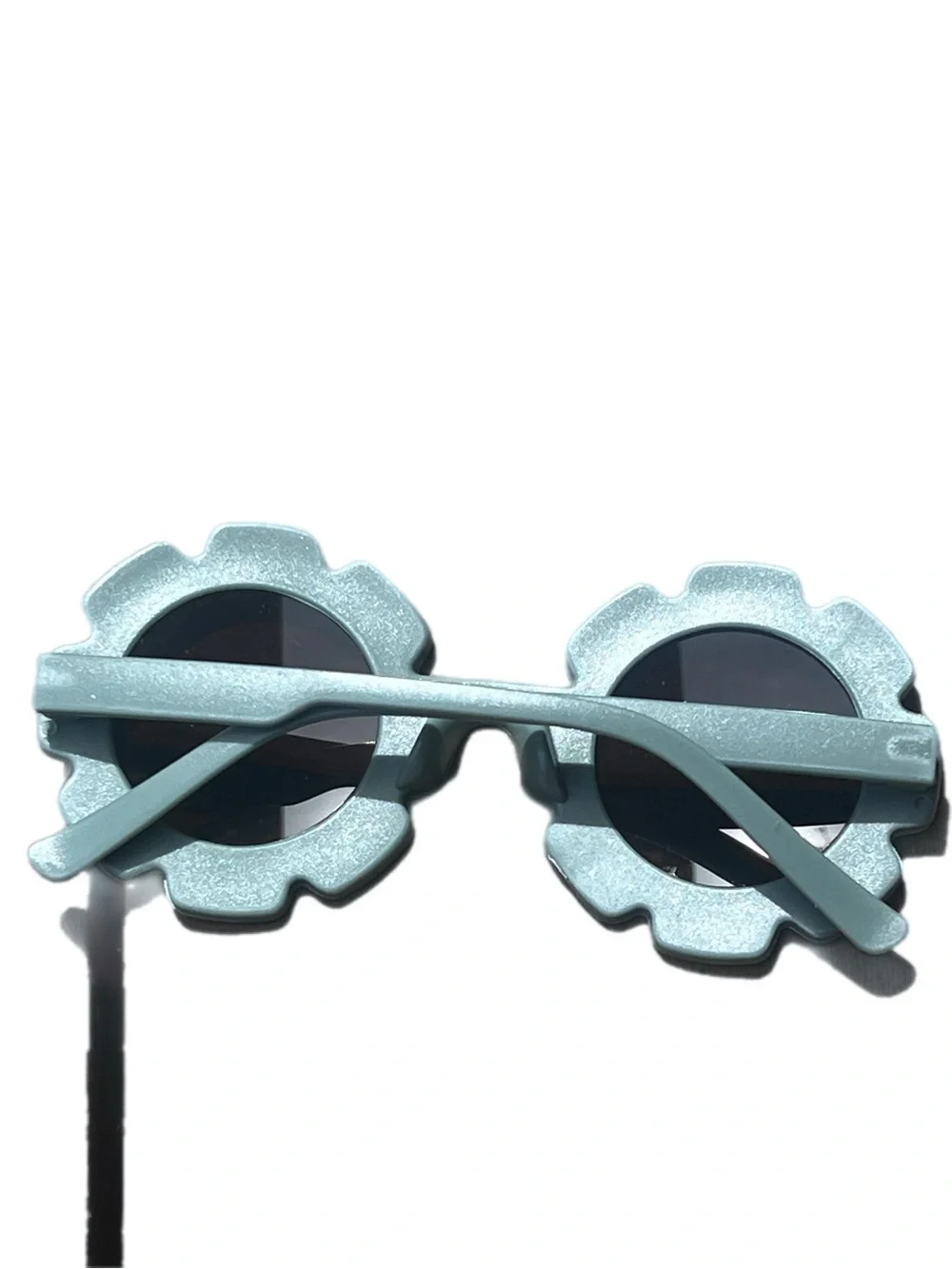 Matte Kids Flower Sunnies In Blue